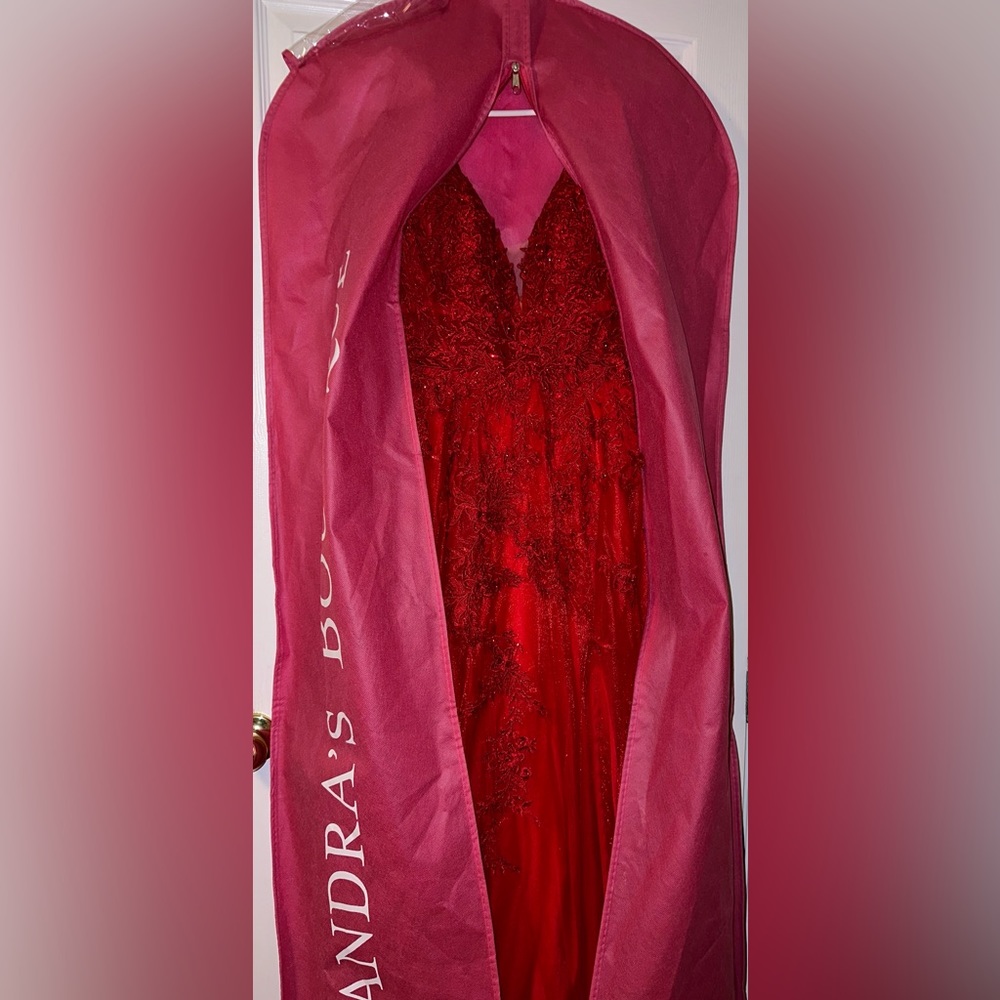 Red Ball gown dress by Jovani size 2